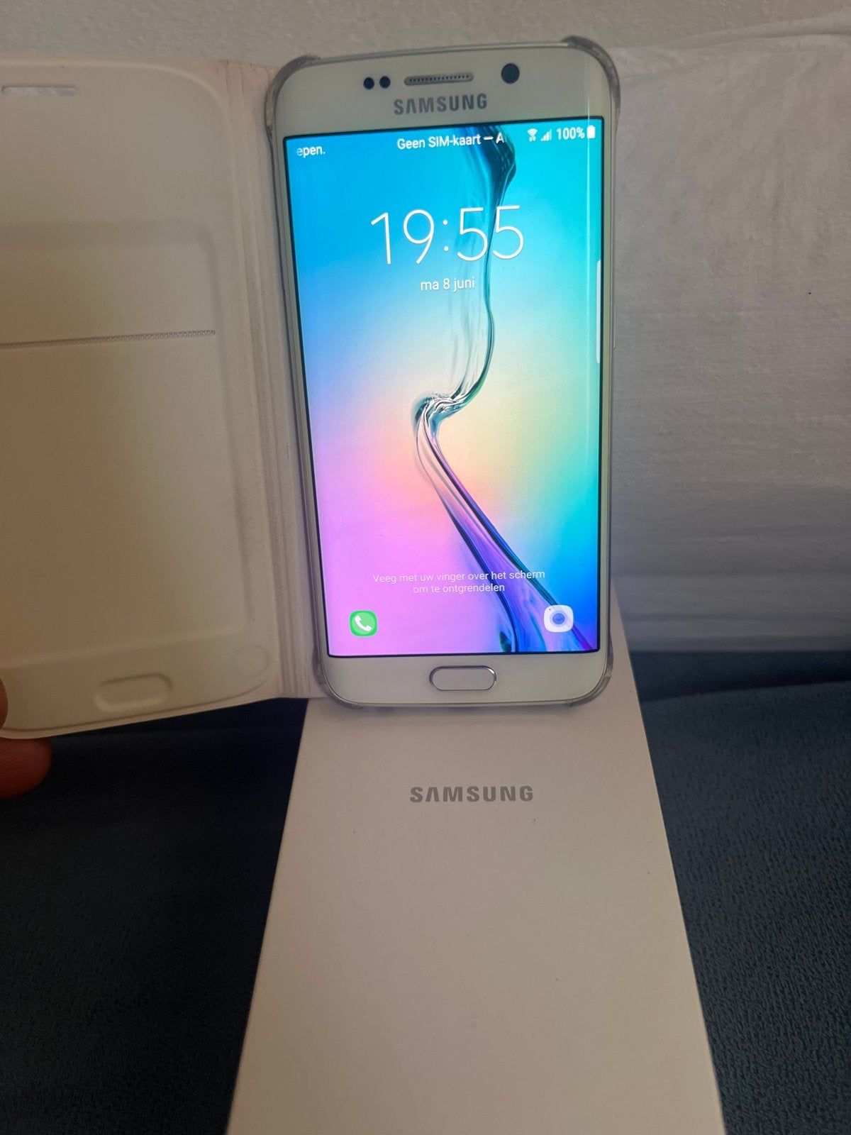 Samsung Galaxy S6 - Wit - Zo goed als nieuw, Telecommunicatie, Mobiele telefoons | Samsung, Wit, Touchscreen, Ophalen of Verzenden