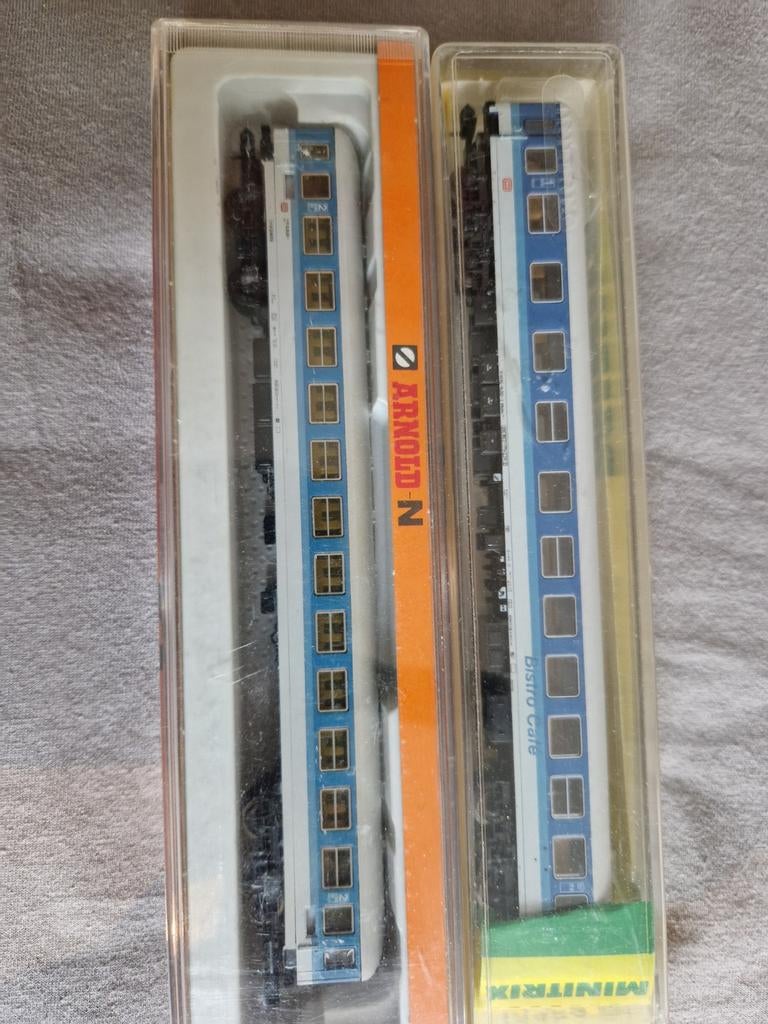 DB interregio wagons N spoor, Hobby en Vrije tijd, Modeltreinen | N-Spoor, Gebruikt, Gelijkstroom, Fleischmann, Wagon