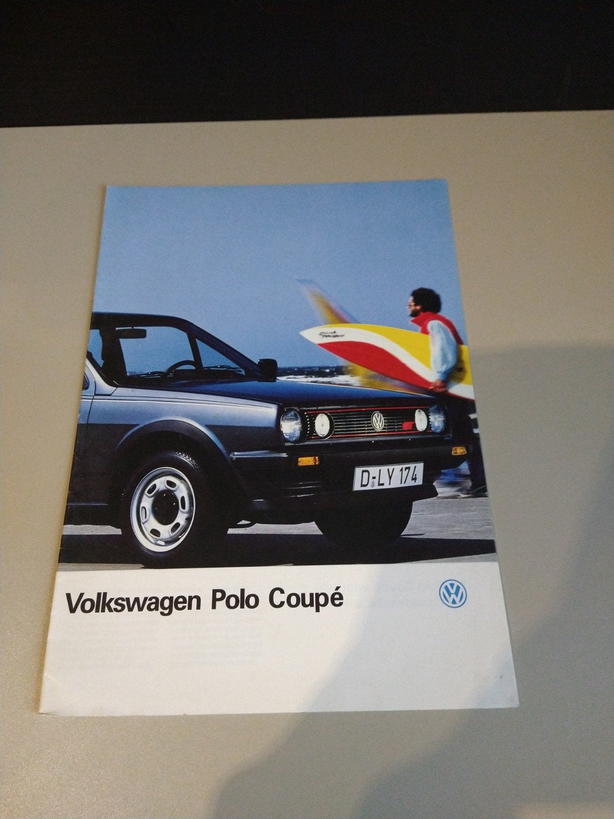 Volkswagen Polo Coupé Brochure, Ophalen of Verzenden, Gelezen, Volkswagen, Volkswagen AG