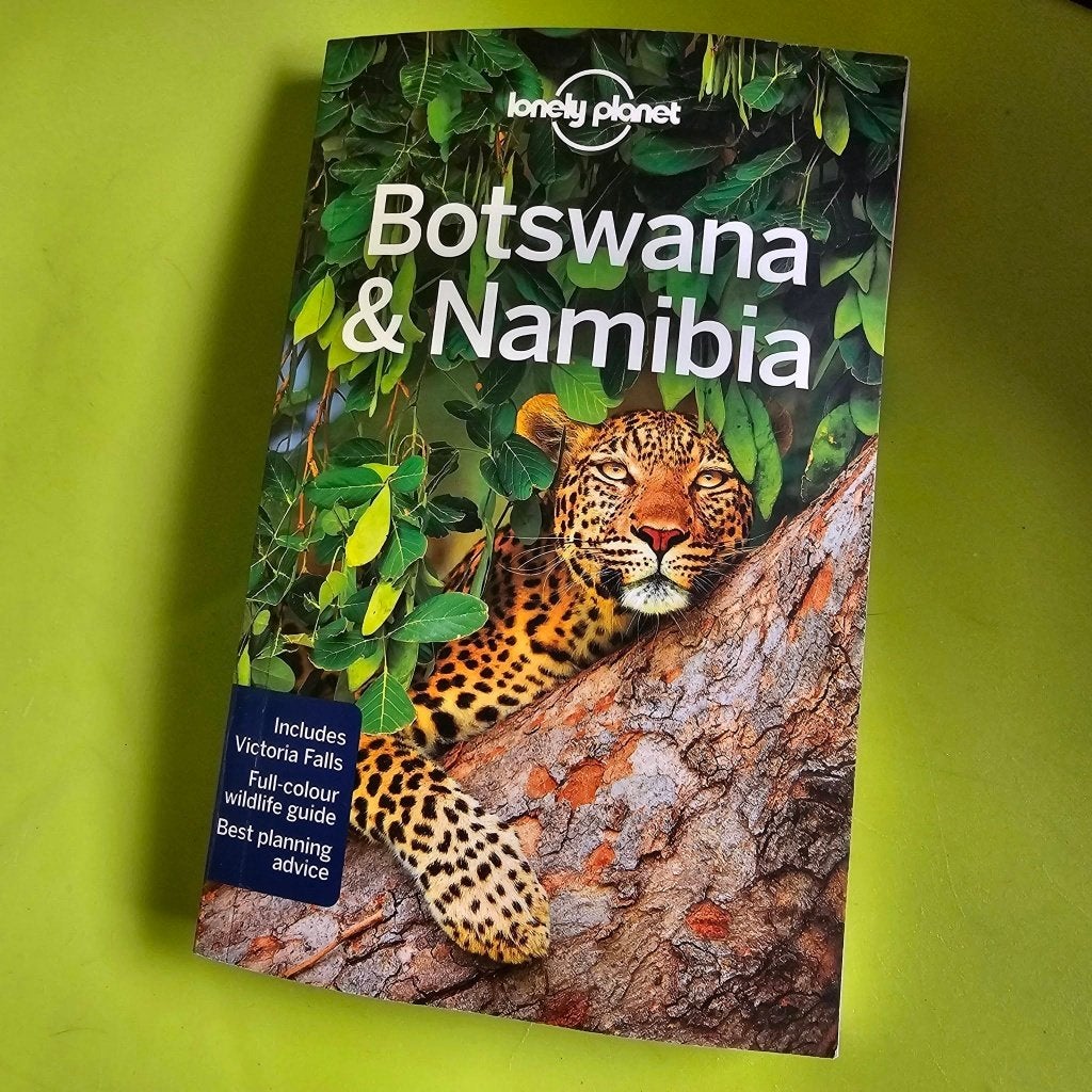 Reisgids Botswana Namibia., Overige merken, Europa, Ophalen of Verzenden, Zo goed als nieuw