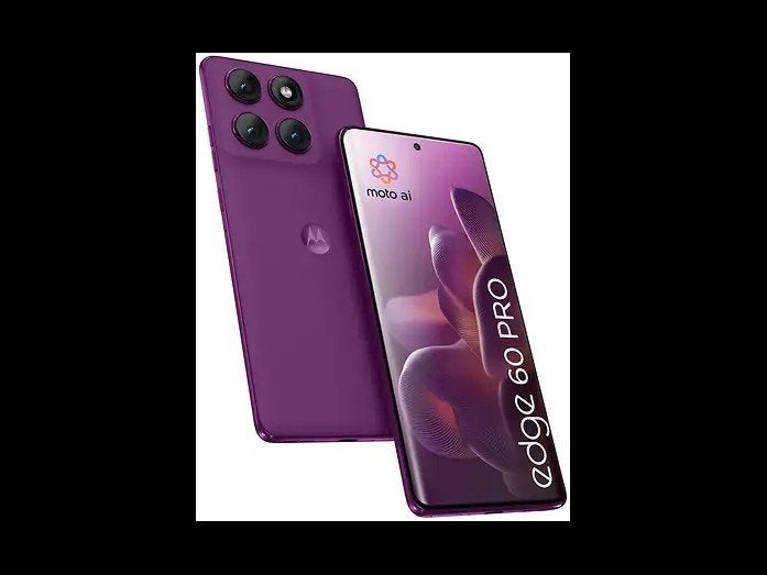 MOTOROLA Motorola Edge 60 Pro 12+512 GB Violet 5G P-OLED, Overige modellen, Paars, Nieuw, Ophalen of Verzenden
