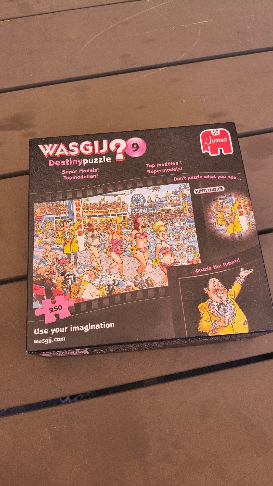 Wasgij Destiny 9: Supermodellen! Legpuzzel 950 stukjes, Ophalen, 500 t/m 1500 stukjes, Gebruikt, Legpuzzel