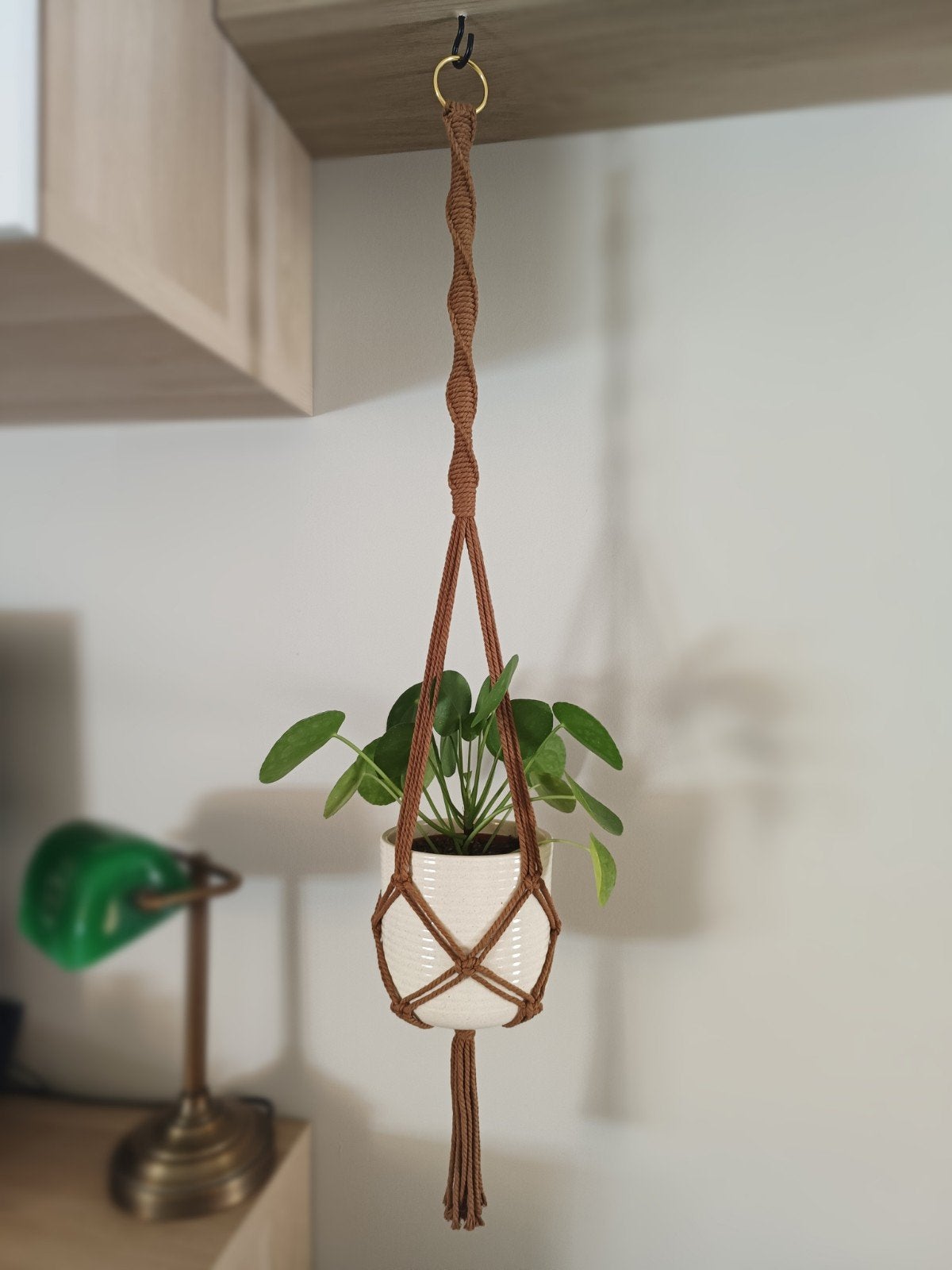 Macramé plantenhanger, Ophalen of Verzenden, Nieuw