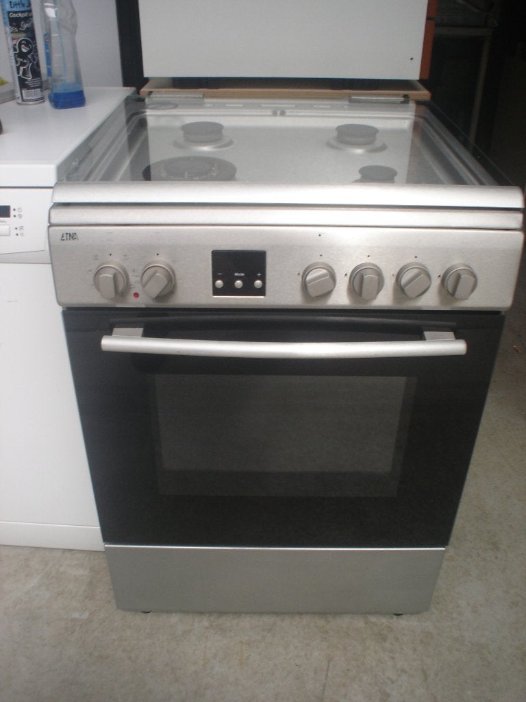 Etna Vrijstaand Gasfornuis met Oven als nieuw €125,00, Ophalen, Refurbished, 4 kookzones, Energieklasse A of zuiniger
