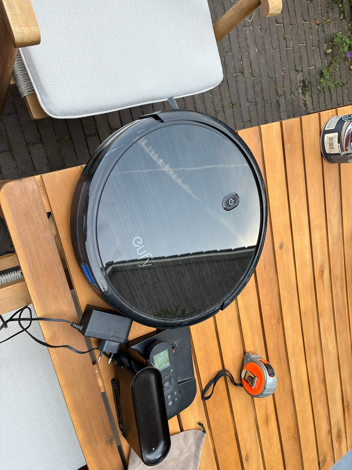 Eufy RoboVac 11S Robotstofzuiger - Batterij moet vervangen, Ophalen of Verzenden, Robotstofzuiger, Niet werkend, Reservoir