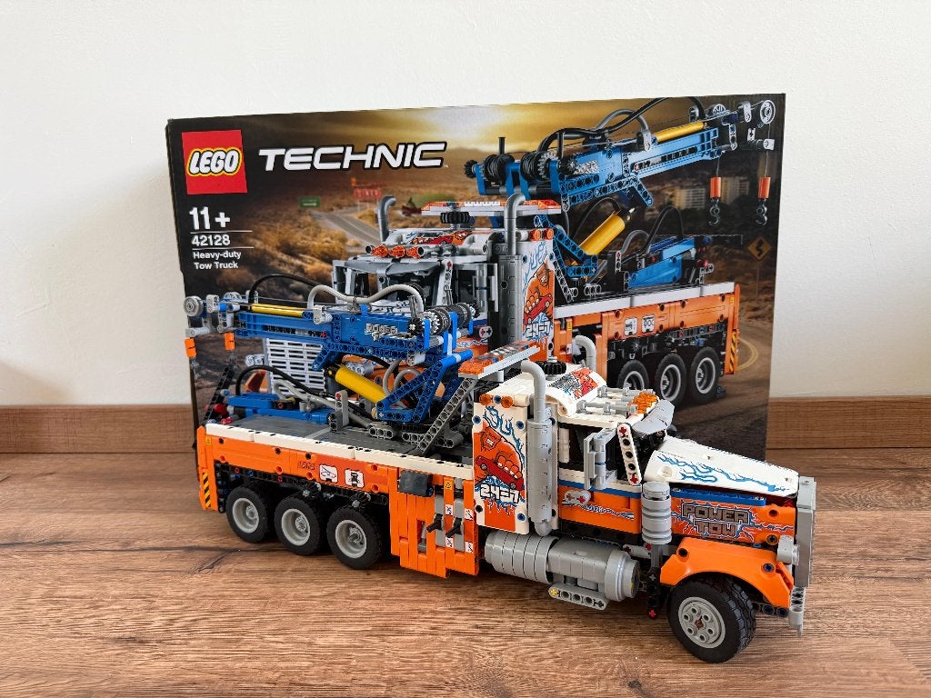 LEGO Technic 42128 Heavy-Duty Tow Truck, Ophalen, Lego, Zo goed als nieuw, Technic