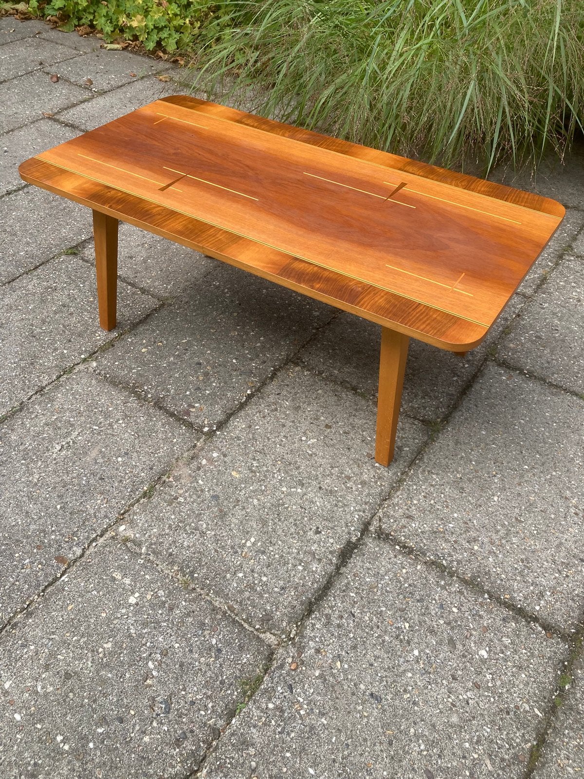 Bijzondere vintage salon tafel jaren 60-70, Antiek en Kunst, Ophalen