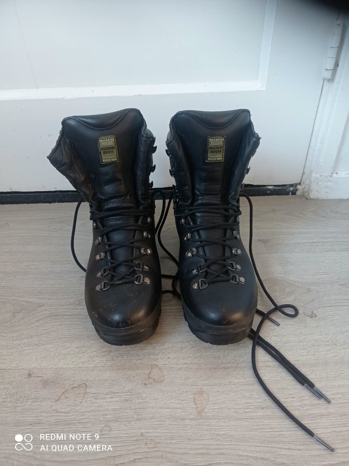 Altberg Military Boots - Maat 41 - Robuust en Comfortabel, Zwart, Boots, Gedragen, Altberg