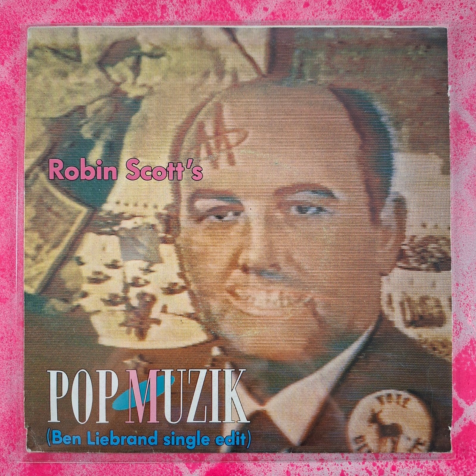 M Robin Scotts Popmuzik BEN LIEBRAND REMIX 1989 SINGLE, 7 inch, Zo goed als nieuw, Pop, Overige typen