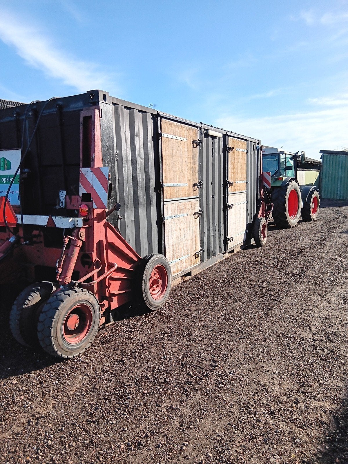 Te huur 20 ft stalcontainers, Stalling, 2 of 3 paarden of pony's