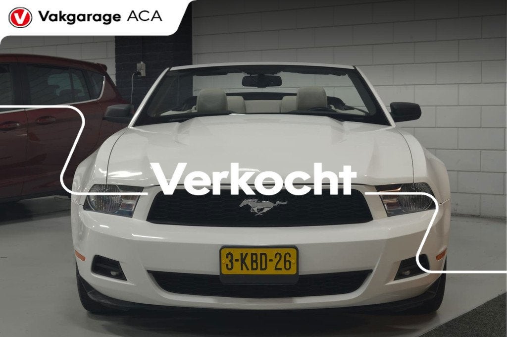 Ford USA Mustang 4.0 V6, Auto's, Ford Usa, Euro 5, Gebruikt, Cabriolet, 4 stoelen