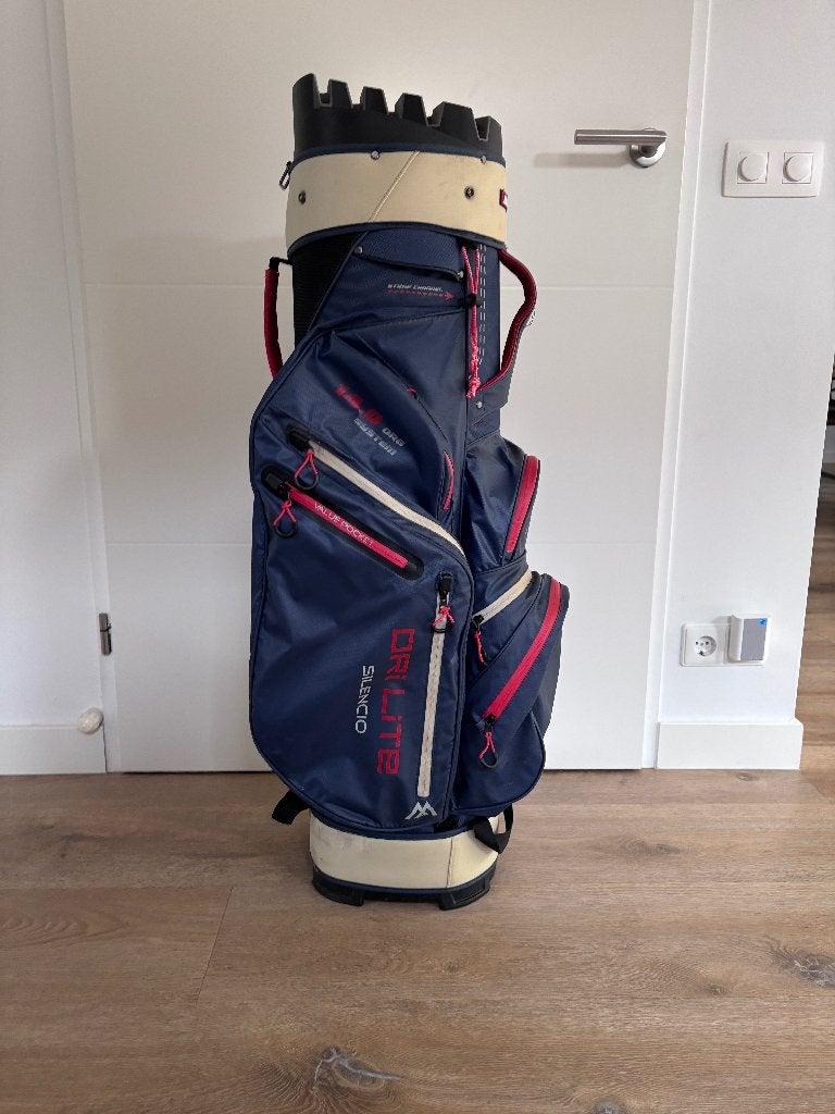 BIG MAX Dri Lite Silencio Cartbag (Stil & Waterafstotend), Ophalen of Verzenden, Zo goed als nieuw