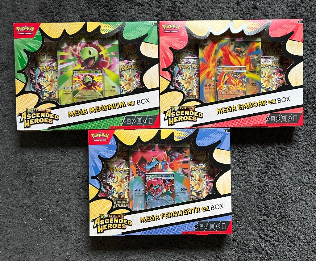 Pokemon ascended Heroes mega boxen, Ophalen of Verzenden, Nieuw, Overige typen