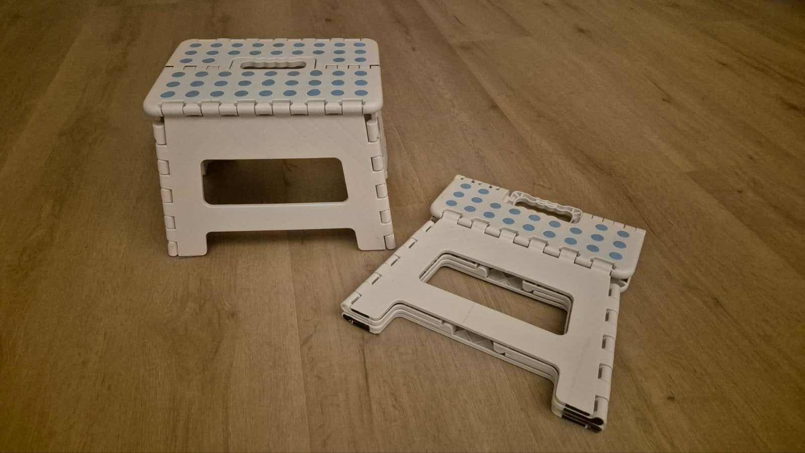 Splendole opstapkrukje inklapbaar, Ophalen of Verzenden, Gebruikt, Kunststof