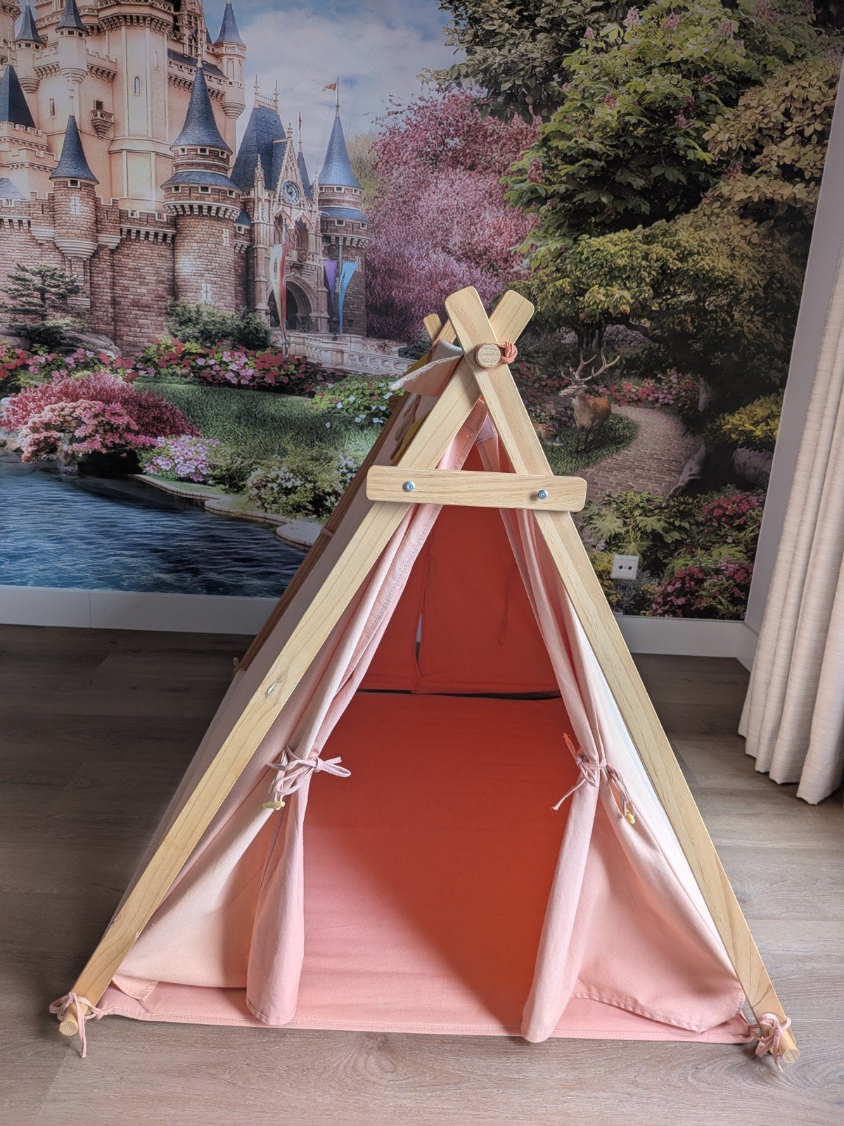 Speeltent / Tipitent Roze - Zo goed als nieuw, Kinderen en Baby's, Ophalen, Zo goed als nieuw