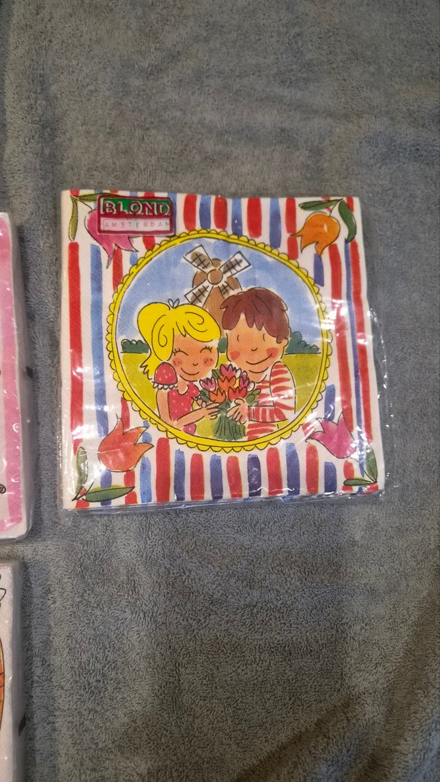 Blond Amsterdam Servetten - Diverse Thema's (Nieuw), Huis en Inrichting, Textiel, Overige typen, Nieuw, Ophalen of Verzenden
