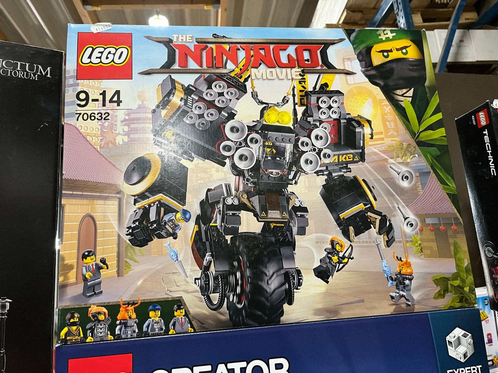 LEGO Ninjago Movie 70632 Quake Mech - Nieuw in doos, Lego, Nieuw, Ophalen of Verzenden, Inclusief doos