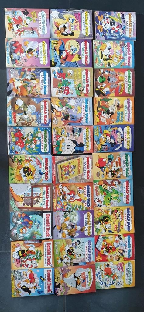 Donald Duck Pockets, Meerdere comics, Ophalen of Verzenden, Zo goed als nieuw, Europa