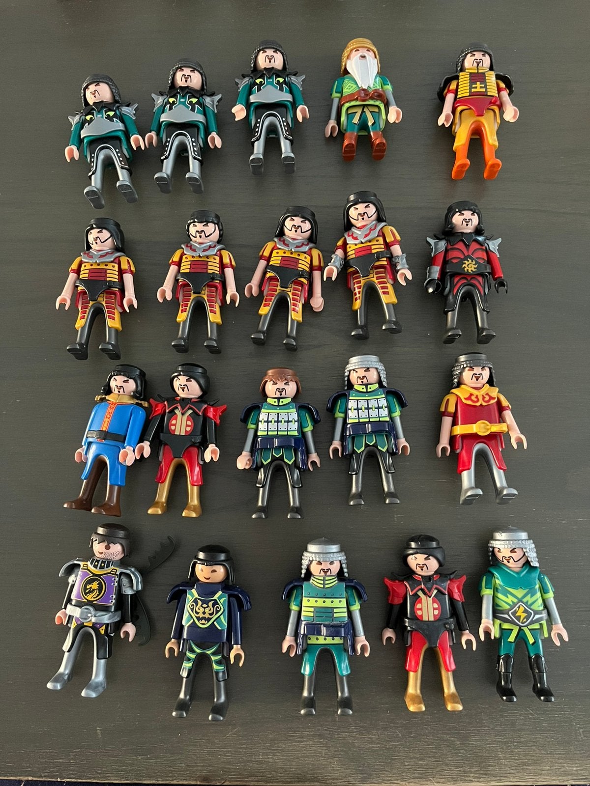 Playmobil losse poppetjes: Aziatische strijders 20 stuks, Ophalen of Verzenden, Gebruikt, Losse onderdelen