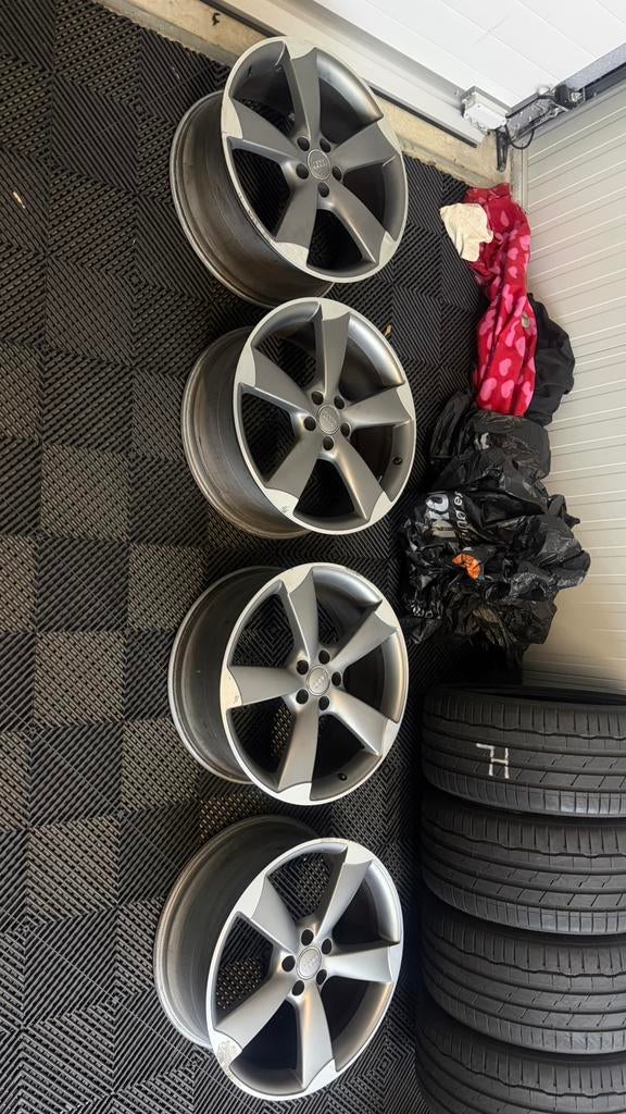 Originele Audi S6 c7 rotor velgen 20 inch 5x112, Auto-onderdelen, Banden en Velgen, Ophalen, Gebruikt, 255 mm, Velg(en)