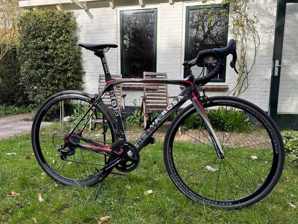 De Rosa Super King SR Carbon Racefiets Campagnolo Potenza (2, 28 inch, Carbon, 10 tot 15 versnellingen, Heren