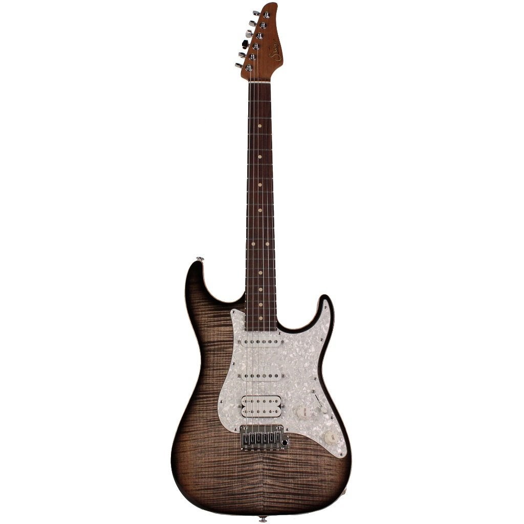 Suhr Standard Plus HSS Pau Ferro Trans Charcoal Burst–Nieuw, Muziek en Instrumenten, Snaarinstrumenten | Gitaren | Elektrisch