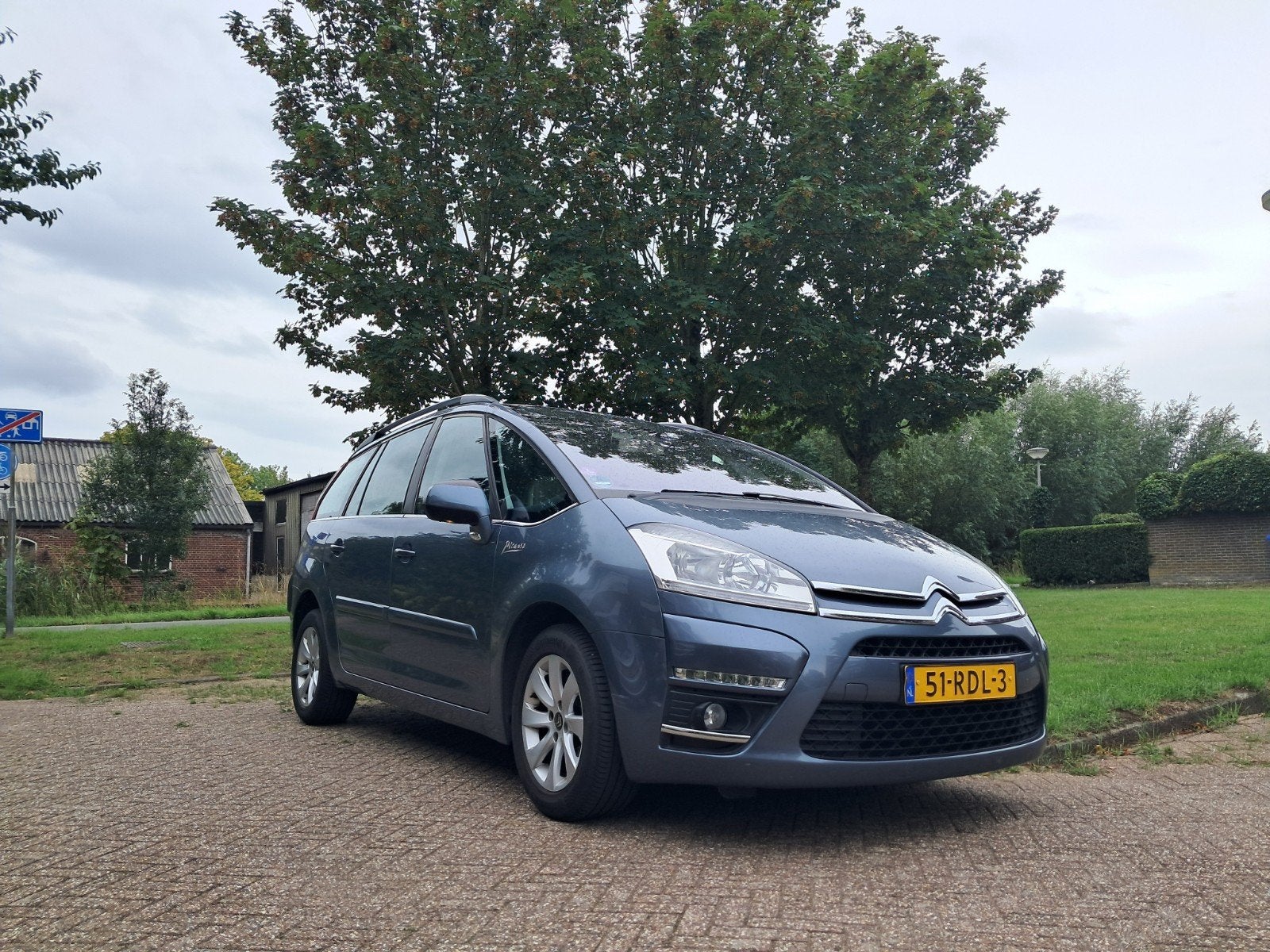Citroën C4 (Grand) Picasso 1.6 THP EGS 7-ZITS 2011 Grijs, Auto's, 7 stoelen, C4 (Grand) Picasso, 75 €/maand, Particulier