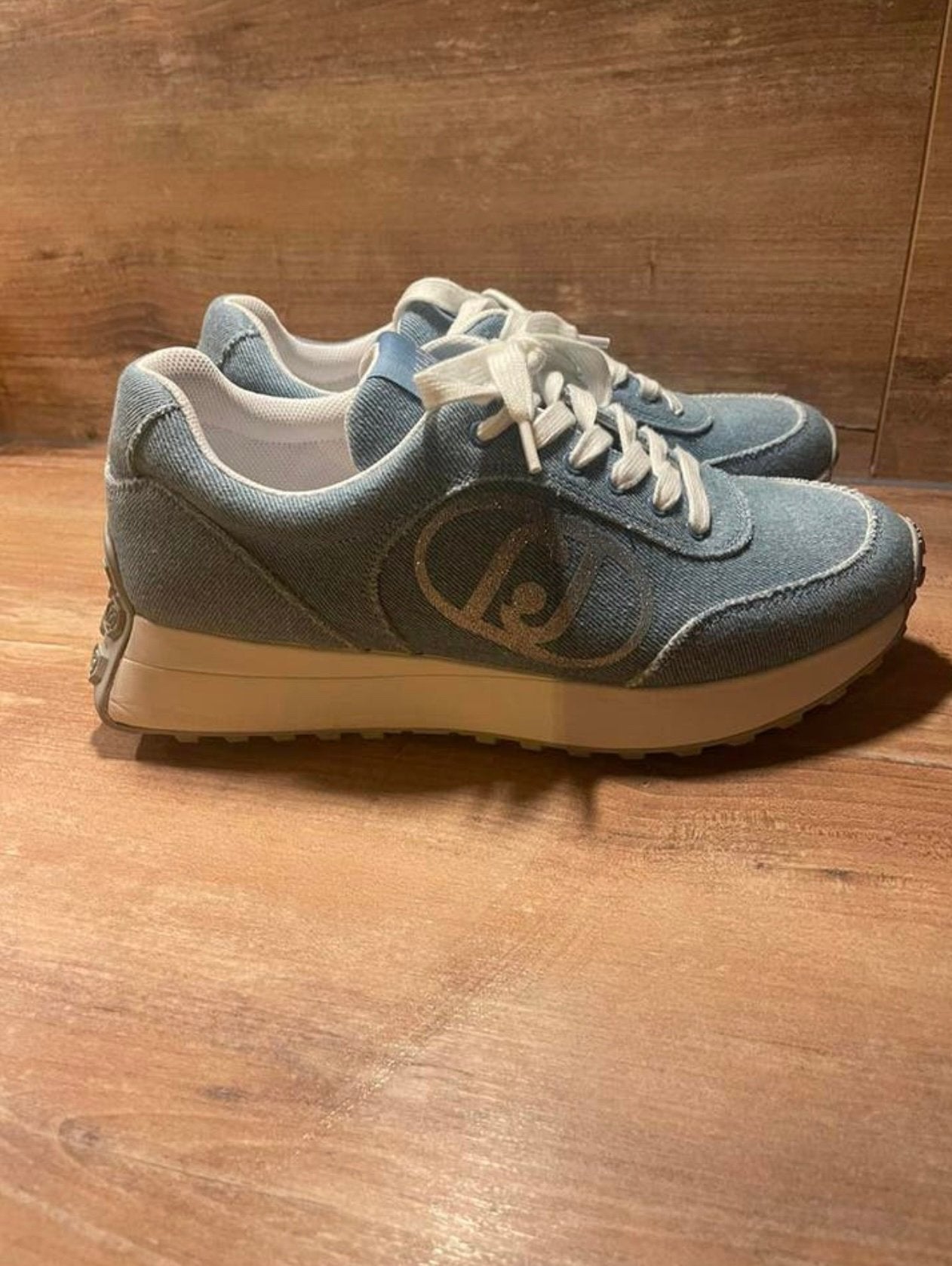 LIU-JO designer sneaker zgan, Kleding | Dames, Ophalen of Verzenden, Zo goed als nieuw, Sneakers of Gympen