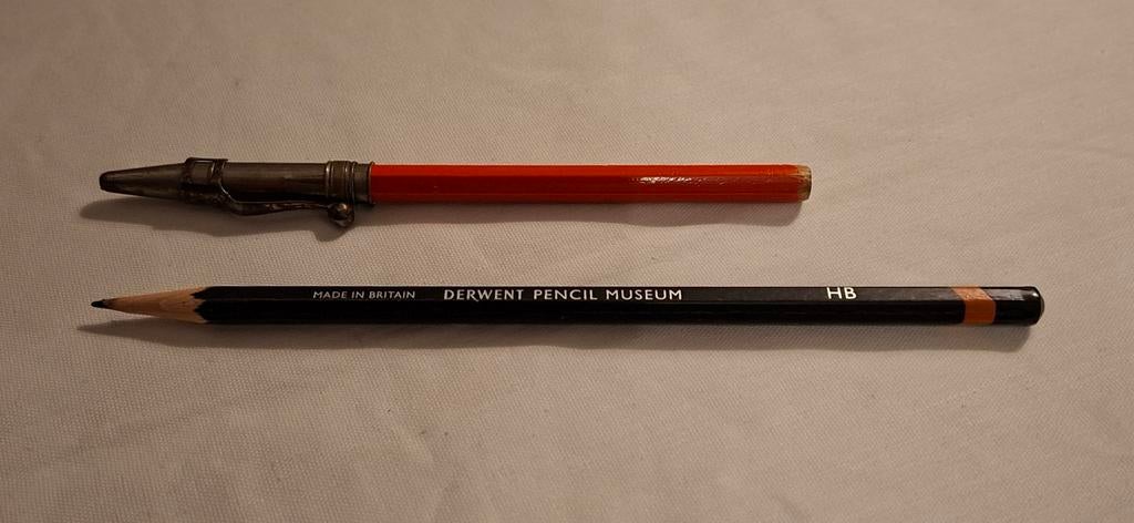 Vintage Potloodpuntbeschermer voor WOII Potlood, Ophalen of Verzenden