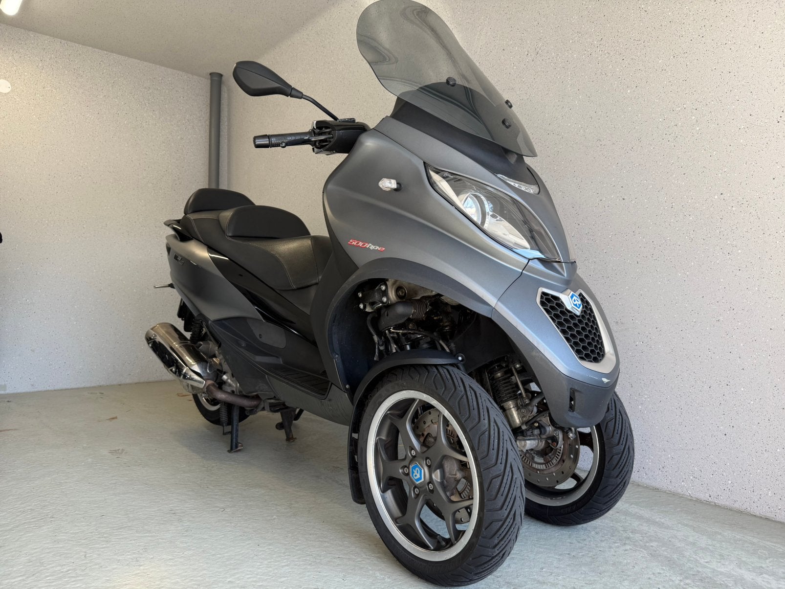 Piaggio MP3 500 HPE Sport ABS ASR LED 2014 Autorijbewijs B, Motoren, Scooter, Occasion, 493 cc, Bedrijf