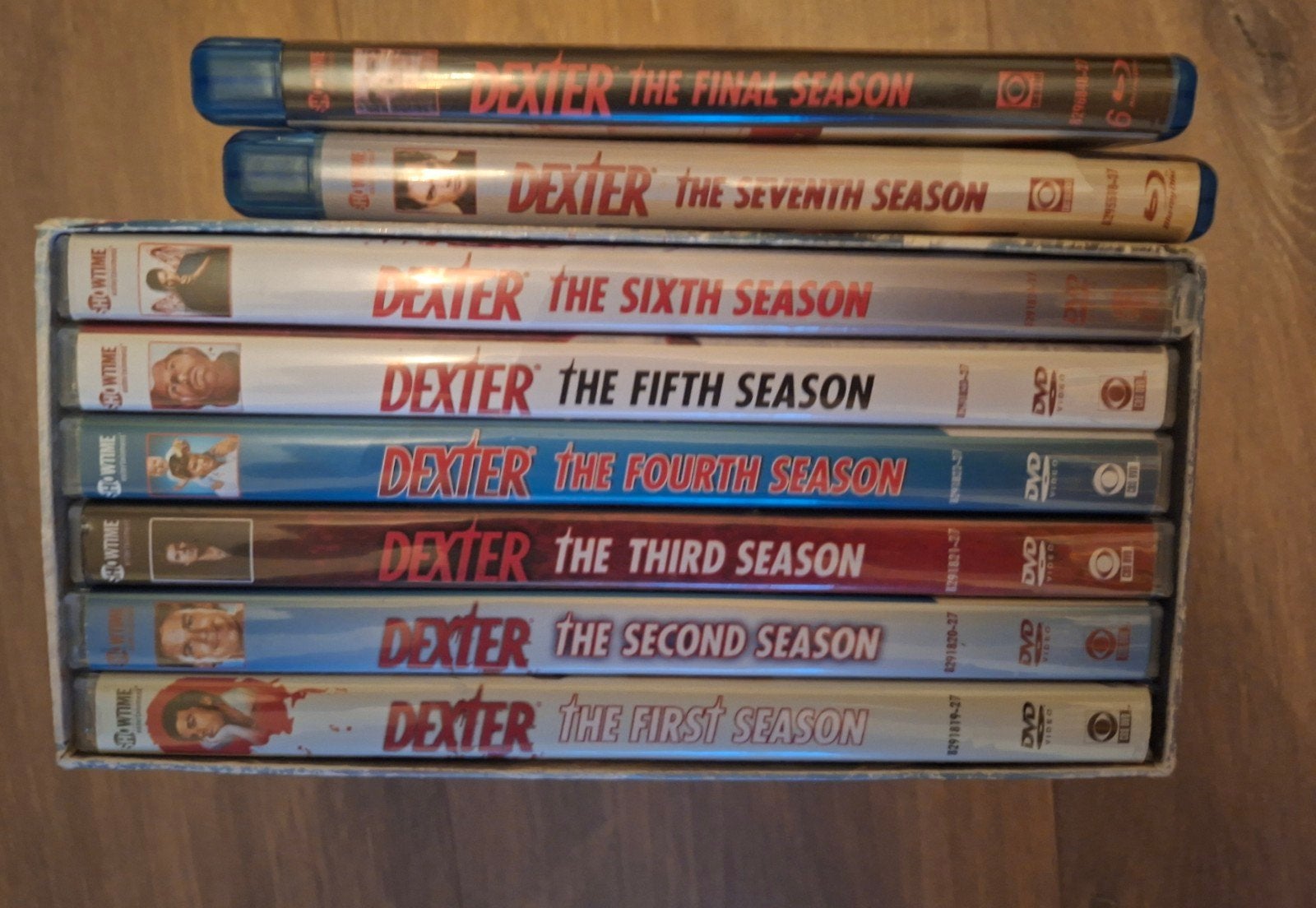 Dexter s1 t/m s8  DVD+BLURAY compleet, Vanaf 16 jaar, Misdaad, Nederlands, Ophalen of Verzenden