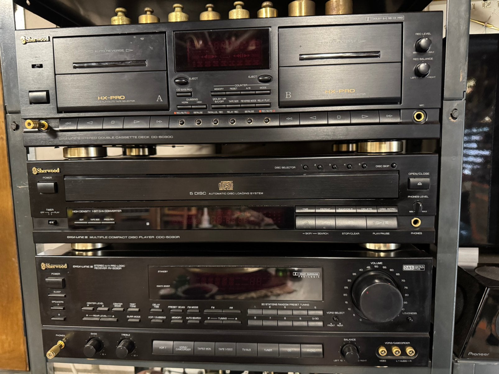Vintage Sherwood HIFI Stereoset 1e Eigenaar!  *1995*, Gebruikt, Chicago, Losse componenten, Cassettedeck