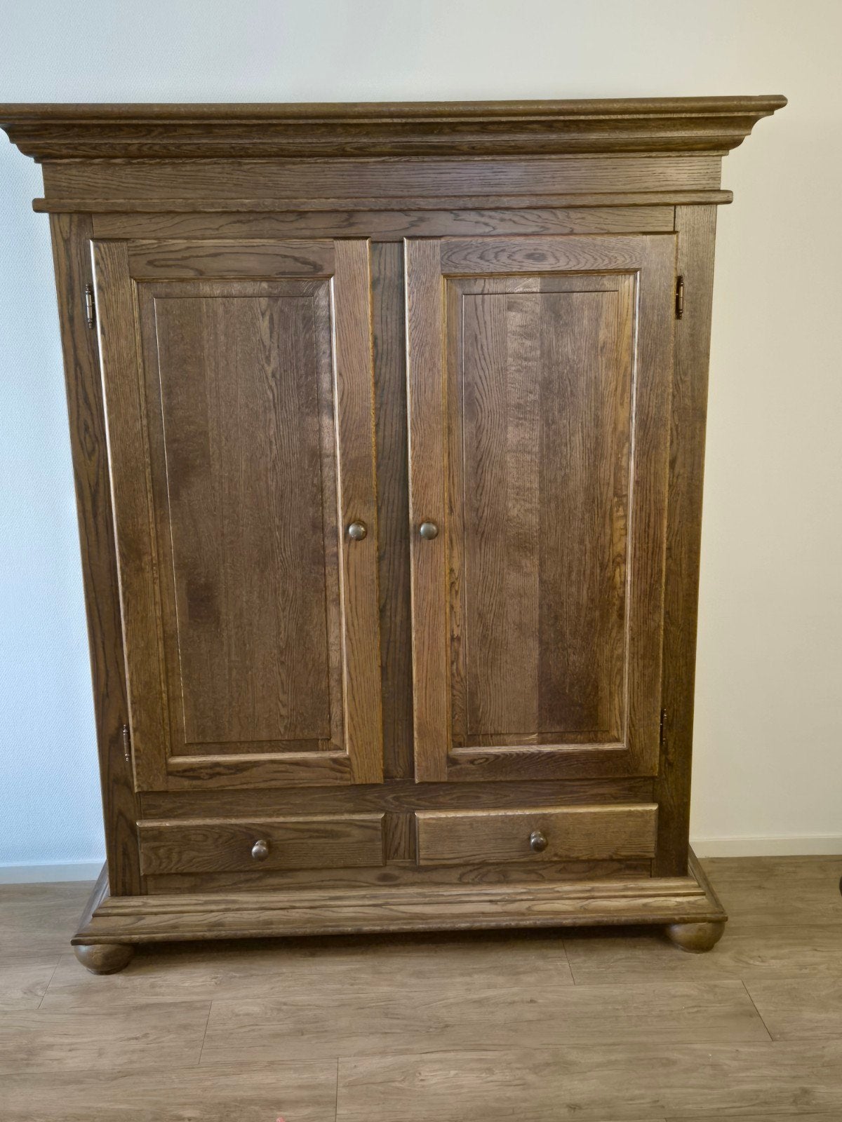 Donker eiken toogkast, Huis en Inrichting, Ophalen, Gebruikt, 150 tot 200 cm, 25 tot 50 cm
