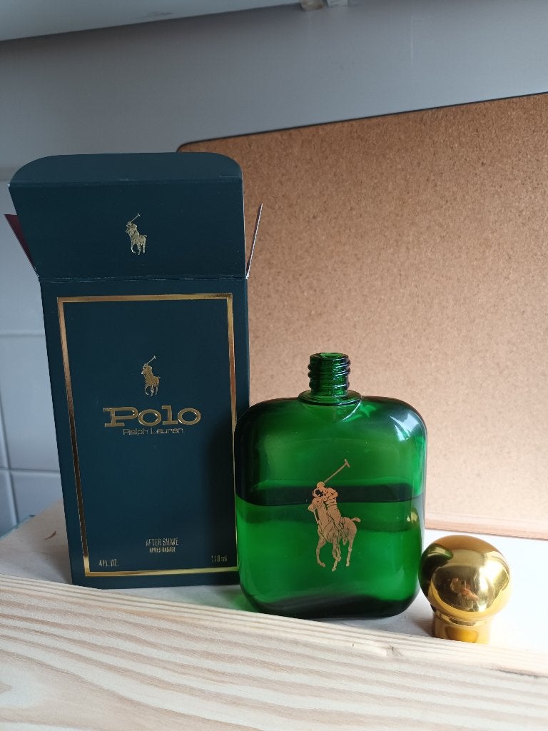 Polo van Ralph Lauren, After Shave, Ophalen of Verzenden, Gebruikt, Parfumfles, Gevuld