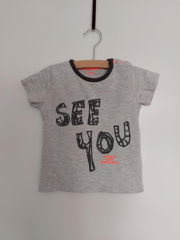 Hema t-shirt maat 92 z.g.a.n., Kinderen en Baby's, Kinderkleding | Maat 92, Ophalen of Verzenden, Zo goed als nieuw, Shirt of Longsleeve