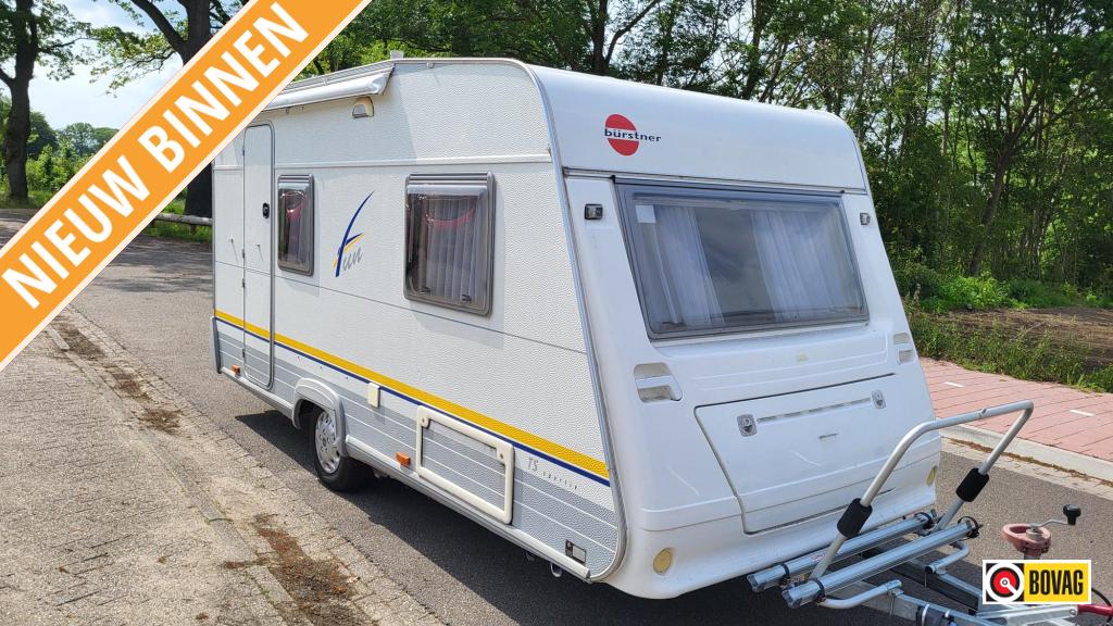 Bürstner Fun Sportiv 420 TS, Caravans en Kamperen, Bedrijf, 750 - 1000 kg, Bürstner, Schokbreker