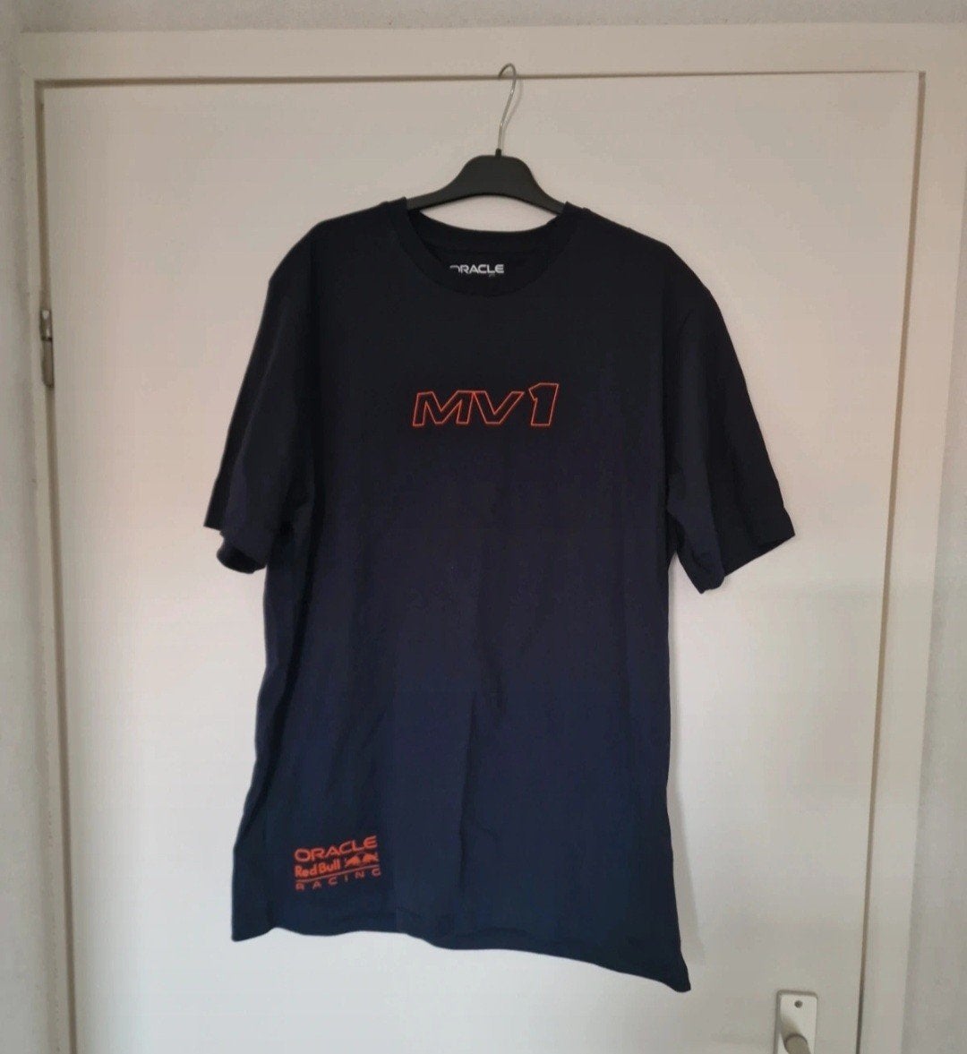 Heren T-shirt Oracle Red Bull Racing MV1 Maat L, Maat 52/54 (L), Overige kleuren, Nieuw, Ophalen of Verzenden