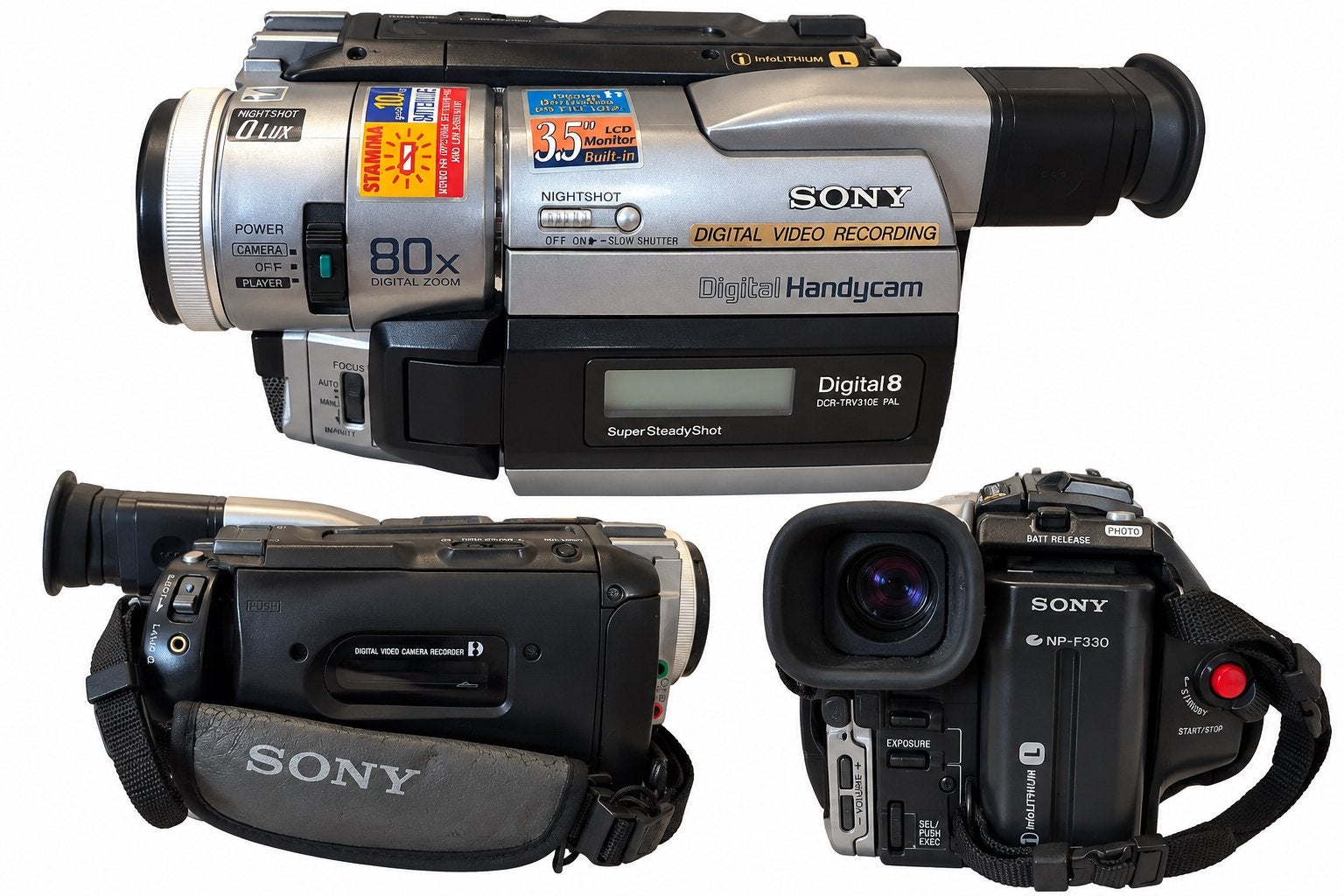 Sony Digital Handycam DCR-TRV320E PAL met accessoires, Gebruikt, Overige soorten, Sony, Camera