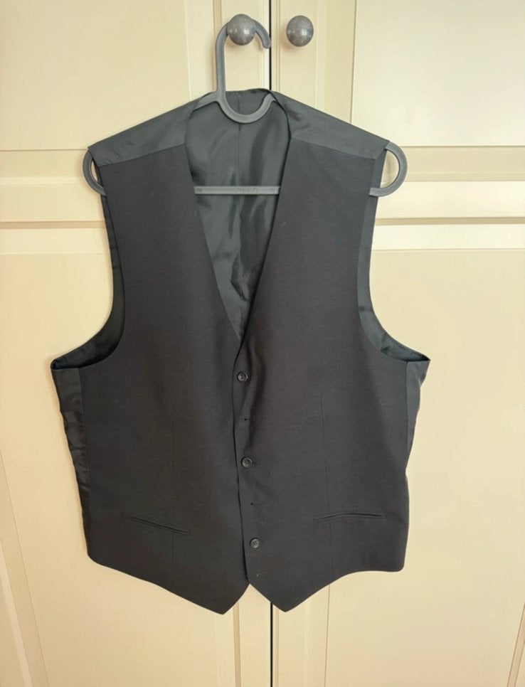 Heren gilet, Kleding | Heren, Ophalen of Verzenden, Zo goed als nieuw, Zwart