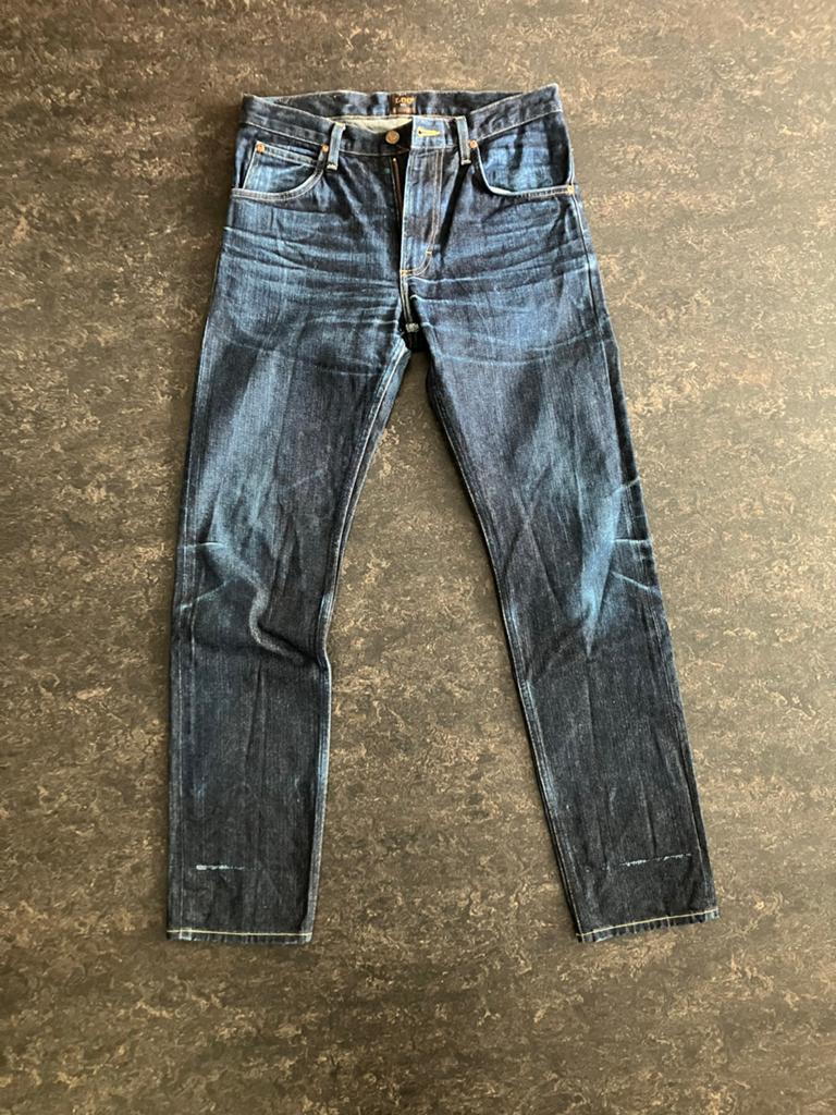 Lee 101Z Selvedge Jeans 29/32, Ophalen of Verzenden, Gedragen, Blauw, W32 (confectie 46) of kleiner