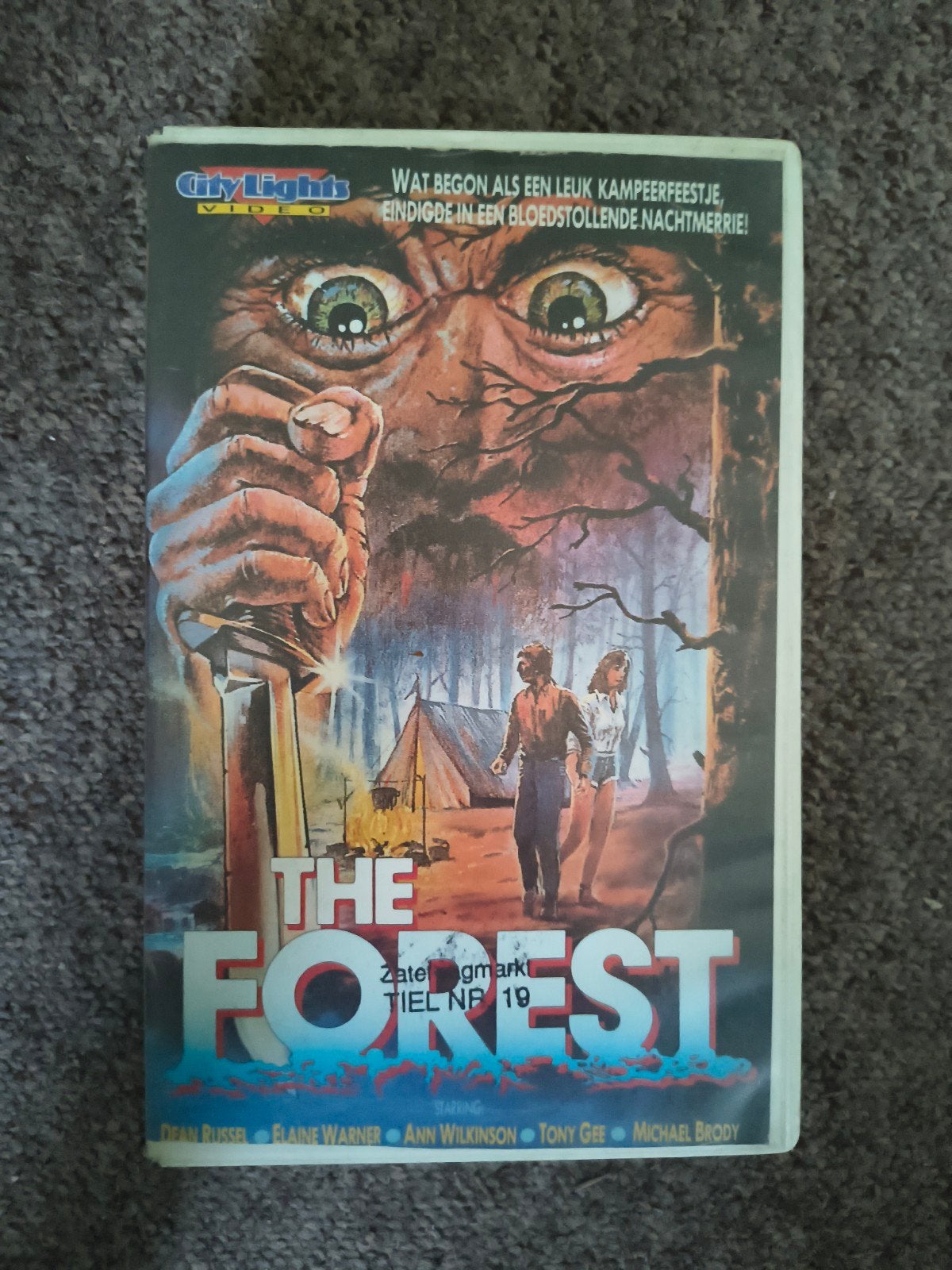 The Forest VHS - Horrorfilm - City Lights Video, Horror, Nederlands ondertiteld, Vanaf 16 jaar, Ophalen of Verzenden