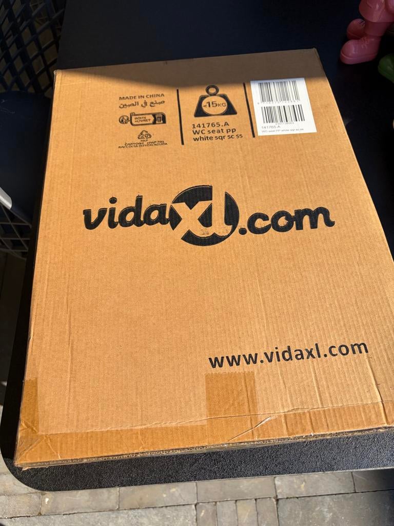 Vida XL Toiletbril - soft-close - quick-release - wit, Ophalen, Overige typen, Nieuw, Minder dan 100 cm