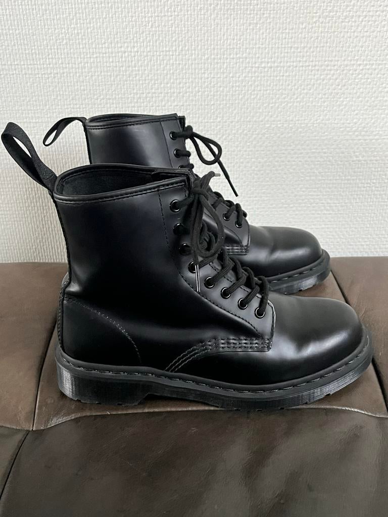 Dr. Martens 1460 Mono zwart boots maat 41 8 eye black, Kleding | Dames, Schoenen, Zwart, Lage of Enkellaarzen, Ophalen of Verzenden