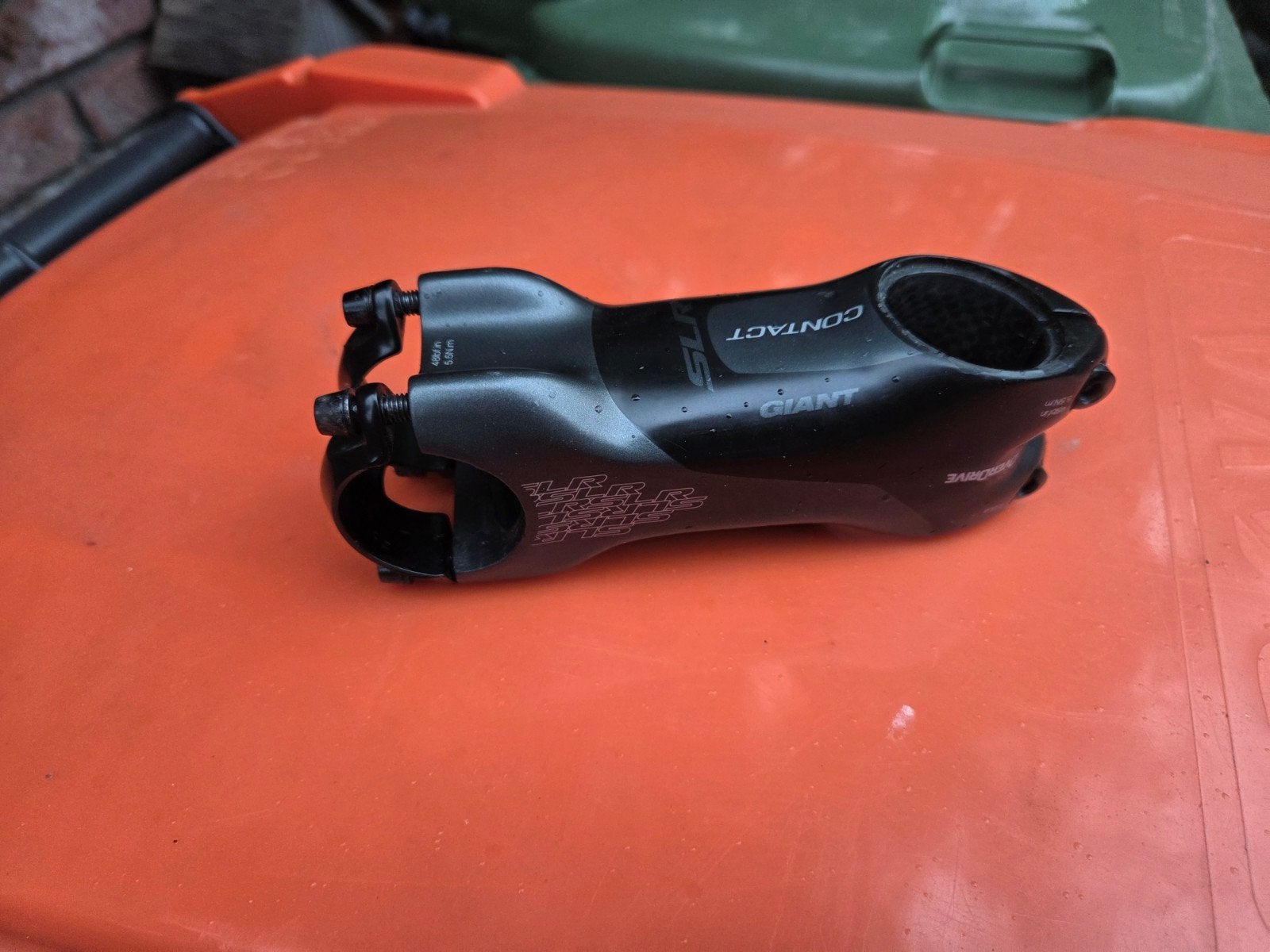 te koop giant slr carbon stuurpen od2 10 cm, Fietsen en Brommers, Fietsonderdelen, Stuur, Zo goed als nieuw, Racefiets, Carbon