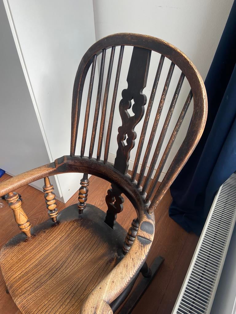 Rocking chair, Huis en Inrichting, Ophalen, Zo goed als nieuw