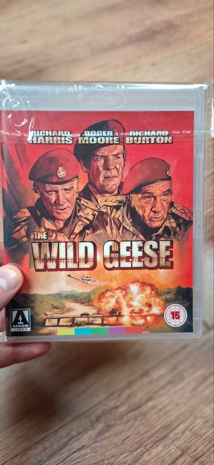 The Wild Geese - Arrow Video Blu-ray (Nieuw in verpakking), Ophalen of Verzenden, Nieuw in verpakking