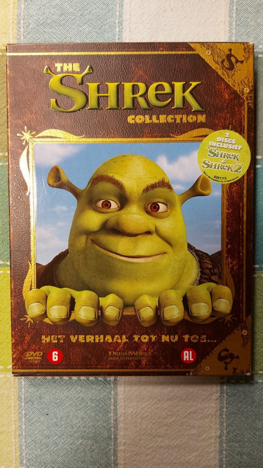 The Shrek Collection DVD - Shrek & Shrek 2 - als nieuw, Bonusmateriaal, Animatie, Verzamelbox, Alle leeftijden