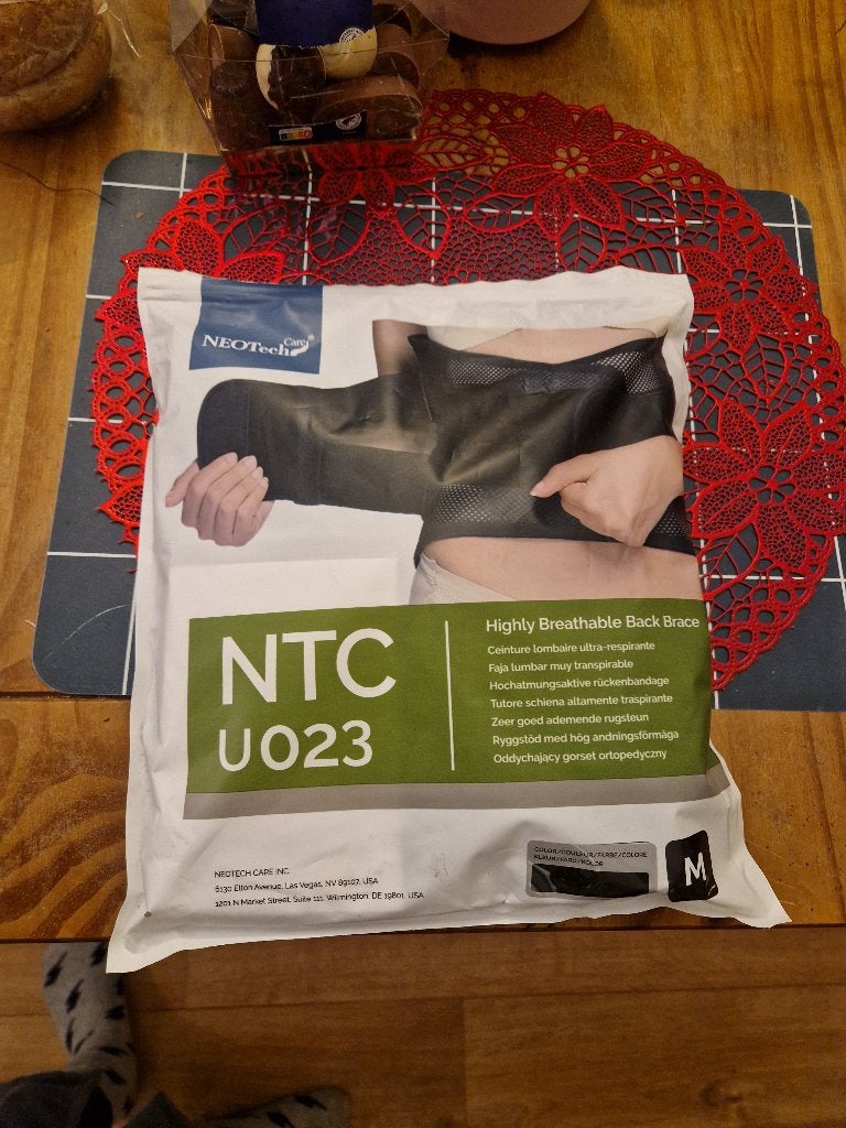 Rugbrace maat M, Neotech, Ophalen of Verzenden, Zo goed als nieuw