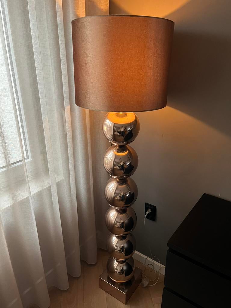 Bollamp brons Eric Kuster style, Ophalen, Zo goed als nieuw, 150 tot 200 cm