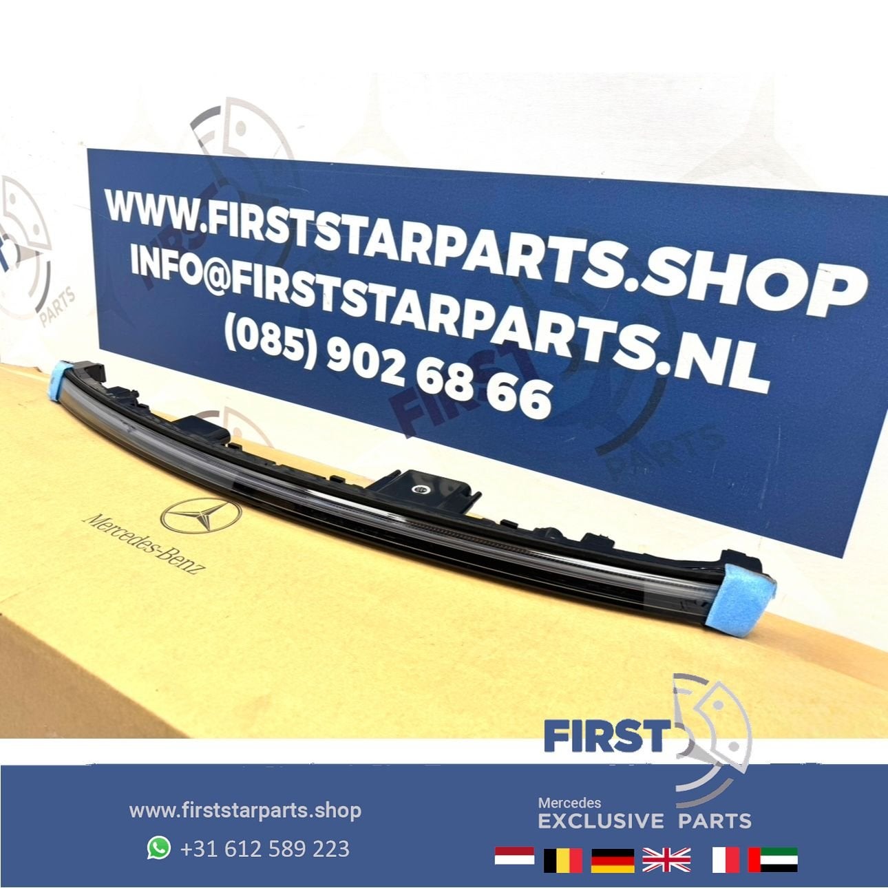 A2439063200 KOPLAMP Mercedes EQA EQB H243 X243 Dagrijverlich, Gebruikt, -, Ophalen of Verzenden, -